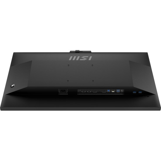MSI Pro MP275QPDG 27 Inch Monitor, QHD (2560 x 1440), 100Hz, IPS, 1ms, 2x HDMI 2.0b, 1x DP 1.2a input, 1x DP 1.2a output, 1x Type-C (DP alt.) w/ 98W PD, 1x LAN, 4xUSB 5Gbps Type-A, 1x USB 5Gbps Type-B, Built-in Speakers, Webcam, Daisy Chain, HDR Ready, An MSI Pro MP275QPDG 27 Inch Monitor, QHD (2560 x 1440), 100Hz, IPS, 1ms, 2x HDMI 2.0b, 1x DP 1.2a input, 1x DP 1.2a output, 1x Type-C (DP alt.) w/ 98W PD, 1x LAN, 4xUSB 5Gbps Type-A, 1x USB 5Gbps Type-B, Built-in Speakers, Webcam, Daisy Chain, HDR Ready, An