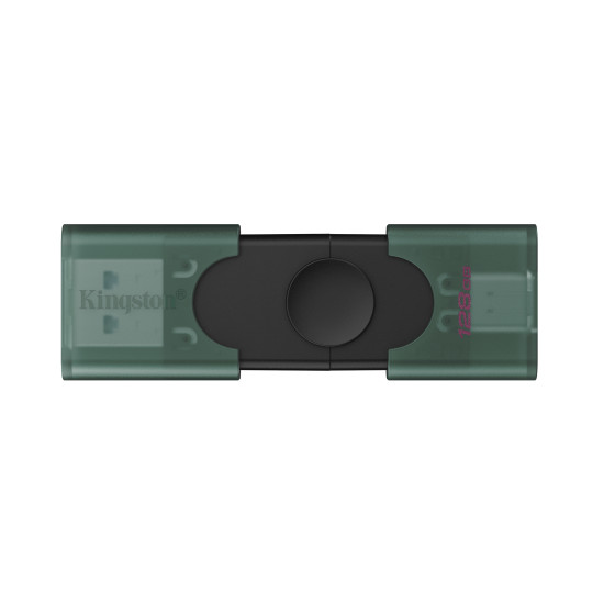 128GB USB-A + USB-C 3.2 Gen 1 DataTraveler DuoG2 128GB USB-A + USB-C 3.2 Gen 1 DataTraveler DuoG2