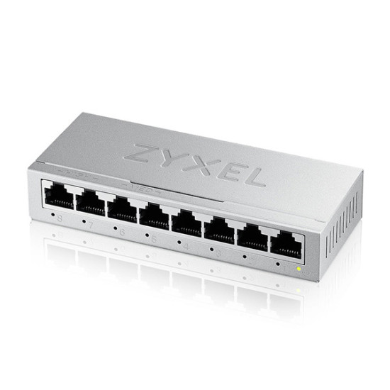 Zyxel GS-108BV5-EU0101F network switch Unmanaged L2 Gigabit Ethernet (10/100/1000) Zyxel GS-108BV5-EU0101F network switch Unmanaged L2 Gigabit Ethernet (10/100/1000)