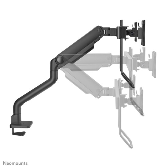 Neomounts DS75S-950BL2 Monitor arm 17-32" - gas spring - Topfix - 180°-stop Neomounts DS75S-950BL2 Monitor arm 17-32" - gas spring - Topfix - 180°-stop