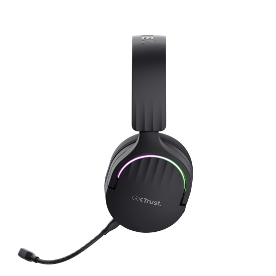 Trust GXT 491 Fayzo Headset Wired & Wireless Head-band Gaming USB Type-C Bluetooth Black Trust GXT 491 Fayzo Headset Wired & Wireless Head-band Gaming USB Type-C Bluetooth Black