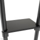 NEWSTAR MOBILE FLAT SCREEN FLOOR STAND (HEIGHT: 160 CM) 37-70" BLACK