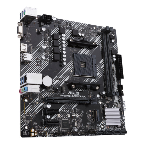 Mainboard|ASUS|AMD A520|SAM4|MicroATX|2xPCI-Express 3.0 1x|1xPCI-Express 3.0 16x|1xM.2|Memory DDR4|Memory slots 2|1x15pin D-sub|1xHDMI|2xUSB 2.0|4xUSB 3.2 type B|1xPS/2|3xStereo jack 3.5mm|1xRJ45|PRIMEA520M-K Mainboard|ASUS|AMD A520|SAM4|MicroATX|2xPCI-Express 3.0 1x|1xPCI-Express 3.0 16x|1xM.2|Memory DDR4|Memory slots 2|1x15pin D-sub|1xHDMI|2xUSB 2.0|4xUSB 3.2 type B|1xPS/2|3xStereo jack 3.5mm|1xRJ45|PRIMEA520M-K