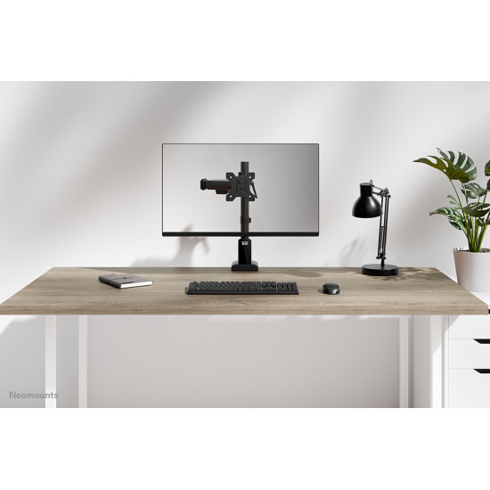 Neomounts DS60-600BL1 Monitor arm 10-32" - Quick-fix - 180°-stop