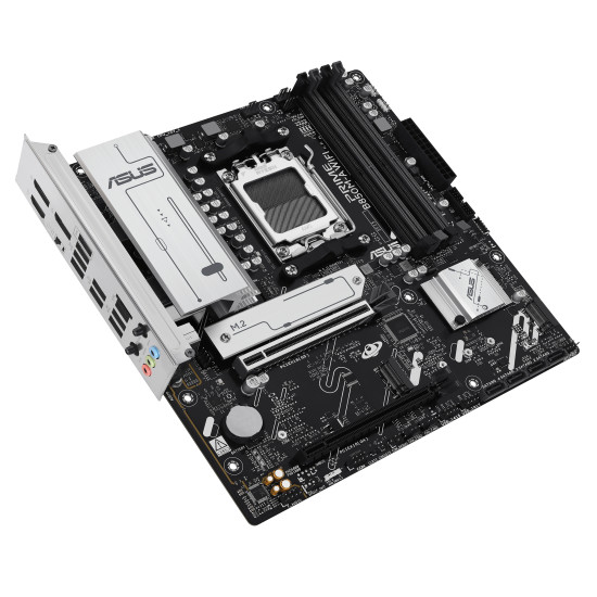 Mainboard|ASUS|AMD B850|SAM5|Micro-ATX|Memory DDR5|Memory slots 4|1xPCI-Express 4.0 16x|1xPCI-Express 5.0 16x|3xM.2|1xHDMI|2xDisplayPort|4xUSB 2.0|4xUSB 3.2|1xRJ45|3xAudio port|PRIMEB850M-AWIFI Mainboard|ASUS|AMD B850|SAM5|Micro-ATX|Memory DDR5|Memory slots 4|1xPCI-Express 4.0 16x|1xPCI-Express 5.0 16x|3xM.2|1xHDMI|2xDisplayPort|4xUSB 2.0|4xUSB 3.2|1xRJ45|3xAudio port|PRIMEB850M-AWIFI