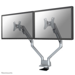 Neomounts FPMA-D750DSILVER Monitor arm 10-32" - gas spring - Topfix