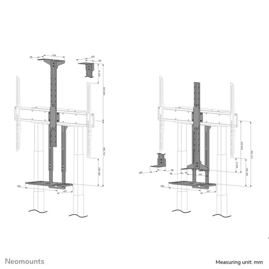 Neomounts AFL-875WH1 Videobar and multimedia kit - universal Neomounts AFL-875WH1 Videobar and multimedia kit - universal