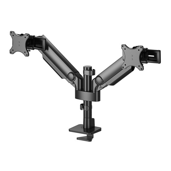 Neomounts DS65S-950BL2 Monitor arm 24-34" - gas spring - Topfix - multi-adjustable - 180°-stop Neomounts DS65S-950BL2 Monitor arm 24-34" - gas spring - Topfix - multi-adjustable - 180°-stop