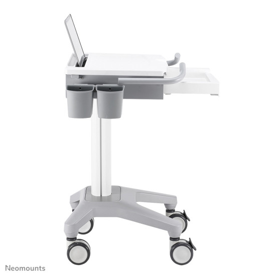 Neomounts MED-M200 Medical mobile workstation 10-17" - gas spring - lockable