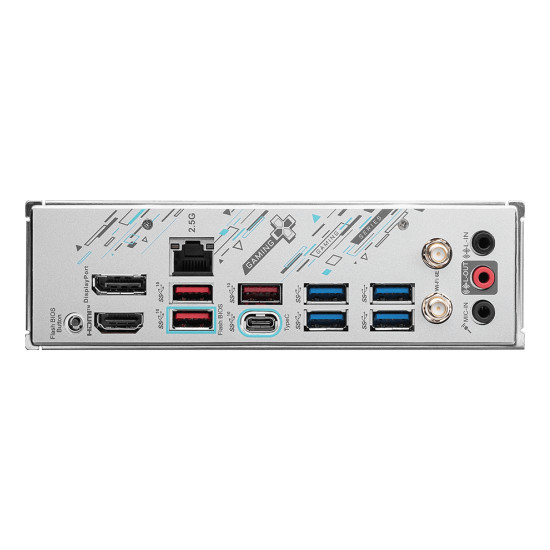 Mainboard|MSI|AMD B650|SAM5|Micro-ATX|Memory DDR5|Memory slots 4|2xPCI-Express 1x|1xPCI-Express 16x|2xM.2|1xHDMI|1xDisplayPort|7xUSB 3.2|1xUSB-C|1xRJ45|5xAudio port|B650MGAMINGPLUSWIFI Mainboard|MSI|AMD B650|SAM5|Micro-ATX|Memory DDR5|Memory slots 4|2xPCI-Express 1x|1xPCI-Express 16x|2xM.2|1xHDMI|1xDisplayPort|7xUSB 3.2|1xUSB-C|1xRJ45|5xAudio port|B650MGAMINGPLUSWIFI