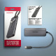 HMC-5H8K USB 5Gbps hub 2x USB-A USB-C HDMI 8k/30Hz PD 100W kabel USB-C