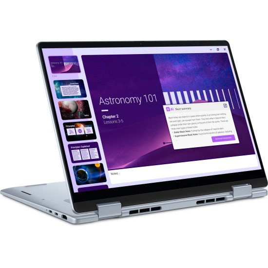 DELL 14 Plus 2-in-1 DB04250 Intel Core Ultra 7 256V Hybrid (2-in-1) 35.6 cm (14") Touchscreen Full HD+ 16 GB LPDDR5x-SDRAM 512 GB SSD Wi-Fi 7 (802.11be) Windows 11 Pro Blue DELL 14 Plus 2-in-1 DB04250 Intel Core Ultra 7 256V Hybrid (2-in-1) 35.6 cm (14") Touchscreen Full HD+ 16 GB LPDDR5x-SDRAM 512 GB SSD Wi-Fi 7 (802.11be) Windows 11 Pro Blue