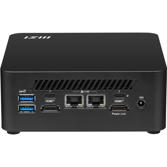 MSI Cubi NUC 1M-002EU Intel Core 5 120U 8 GB DDR5-SDRAM 512 GB SSD Windows 11 Pro Mini PC Black MSI Cubi NUC 1M-002EU Intel Core 5 120U 8 GB DDR5-SDRAM 512 GB SSD Windows 11 Pro Mini PC Black
