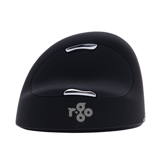 Ergonomic mouse R-Go HE Break with break software, large (hand size ≥ 185 mm), left-handed, Bluetooth, black