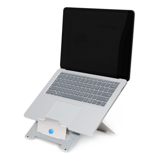 R-Go Tools Laptop stand R-Go Riser Flexible, adjustable folding laptop riser, ergonomic, Hylite aluminum, silver R-Go Tools Laptop stand R-Go Riser Flexible, adjustable folding laptop riser, ergonomic, Hylite aluminum, silver