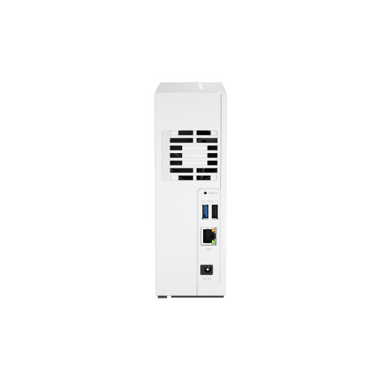 QNAP TS-133 NAS/storage server Tower Cortex-A55 2 GB DDR4 0 TB QNAP Turbo System White