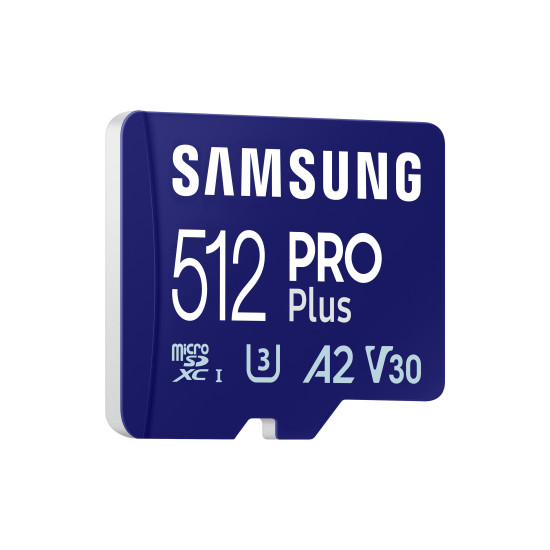 MEMORY MICRO SDXC PRO+ 512GB/W/ADAPT. MB-MD512SB/WW SAMSUNG MEMORY MICRO SDXC PRO+ 512GB/W/ADAPT. MB-MD512SB/WW SAMSUNG