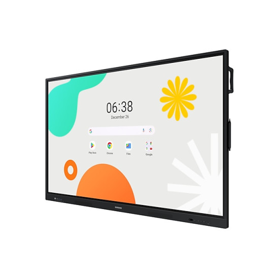 Samsung LH65WAFWLGCXEN interactive whiteboard 165.1 cm (65") 3840 x 2160 pixels Touchscreen Black
