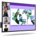 DELL P5524QT Interactive flat panel 139.7 cm (55") LCD 350 cd/m² 4K Ultra HD Black Touchscreen DELL P5524QT Interactive flat panel 139.7 cm (55") LCD 350 cd/m² 4K Ultra HD Black Touchscreen