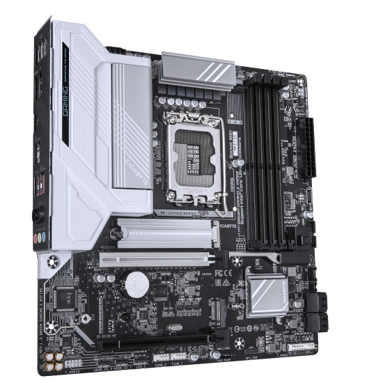 B860M GAMING X WIFI6E Motherboard - Intel Core Ultra Series CPUs, 8+1+2+2 Phases VRM, up to 9200MHz DDR5, 1xPCIe 5.0 + 1xPCIe 4.0 M.2, 2.5GbE LAN, WIFI 6E, USB 4 B860M GAMING X WIFI6E Motherboard - Intel Core Ultra Series CPUs, 8+1+2+2 Phases VRM, up to 9200MHz DDR5, 1xPCIe 5.0 + 1xPCIe 4.0 M.2, 2.5GbE LAN, WIFI 6E, USB 4