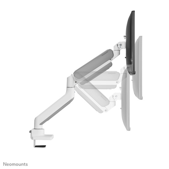 Neomounts DS70-450WH1 Monitor arm 17-42" - gas spring - Topfix - 180°-stop Neomounts DS70-450WH1 Monitor arm 17-42" - gas spring - Topfix - 180°-stop