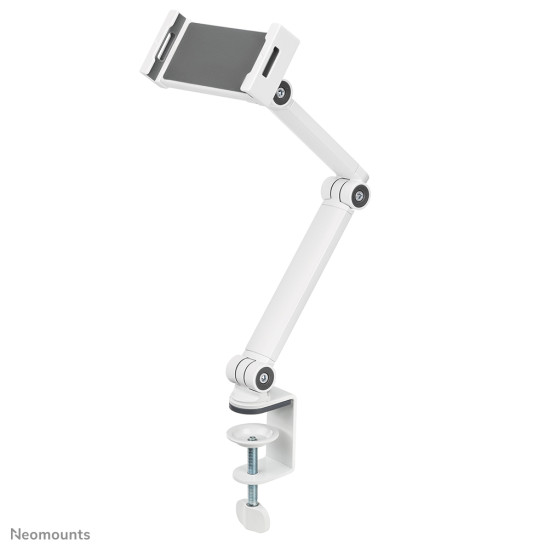 Neomounts DS15-545WH1 Tablet holder desk clamp 4.7-12.9" - universal - full motion Neomounts DS15-545WH1 Tablet holder desk clamp 4.7-12.9" - universal - full motion