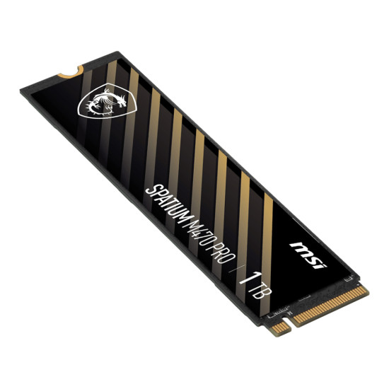 SSD|MSI|SPATIUM M470 PRO|1TB|M.2|PCIe Gen4|NVMe|3D NAND|Write speed 4500 MBytes/sec|Read speed 6000 MBytes/sec|2.15mm|TBW 320 TB|MTBF 150000 hours|S78-440L0J0-P83 SSD|MSI|SPATIUM M470 PRO|1TB|M.2|PCIe Gen4|NVMe|3D NAND|Write speed 4500 MBytes/sec|Read speed 6000 MBytes/sec|2.15mm|TBW 320 TB|MTBF 150000 hours|S78-440L0J0-P83