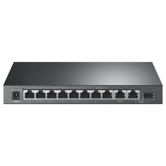 10-Port Gigabit Desktop Switch with 6-Port PoE+ and 2-Port PoE++ 10-Port Gigabit Desktop Switch with 6-Port PoE+ and 2-Port PoE++