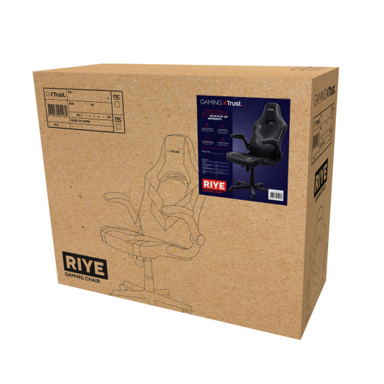 Trust GXT 703 RIYE Universal gaming chair Black Trust GXT 703 RIYE Universal gaming chair Black