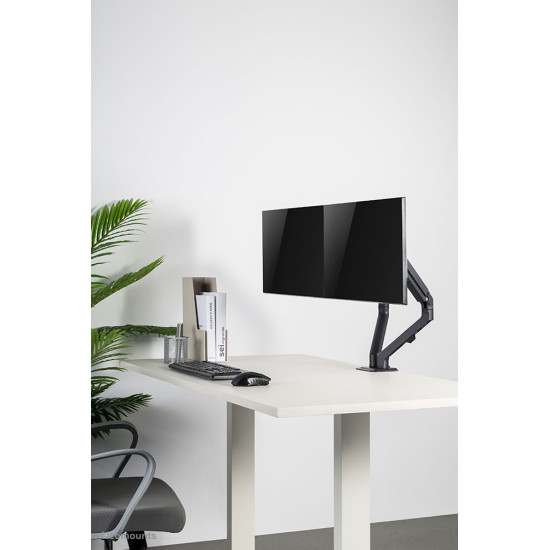 NEWSTAR FLAT SCREEN DESK MOUNT (STAND/GROMMET), BLACK NEWSTAR FLAT SCREEN DESK MOUNT (STAND/GROMMET), BLACK