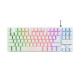 Trust GXT 833W THADO keyboard Gaming USB QWERTY US English White