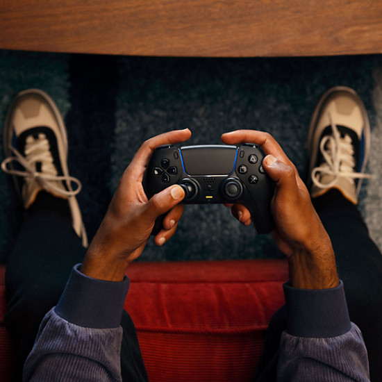 GAMEPAD DUALSENSE V2 WIRELESS//PS5 BLACK 711719575900 SONY