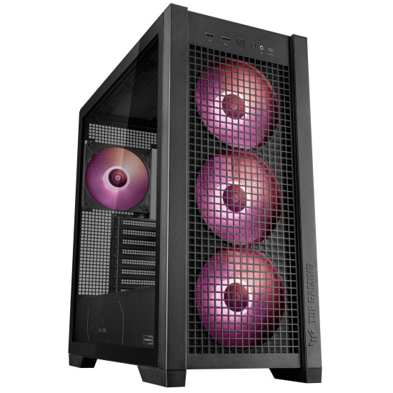 Case|ASUS|TUF Gaming GT302 ARGB|MidiTower|Case product features Transparent panel|Not included|ATX|EATX|MicroATX|MiniITX|Colour Black|TUFGAMINGGT302ARGBBK Case|ASUS|TUF Gaming GT302 ARGB|MidiTower|Case product features Transparent panel|Not included|ATX|EATX|MicroATX|MiniITX|Colour Black|TUFGAMINGGT302ARGBBK