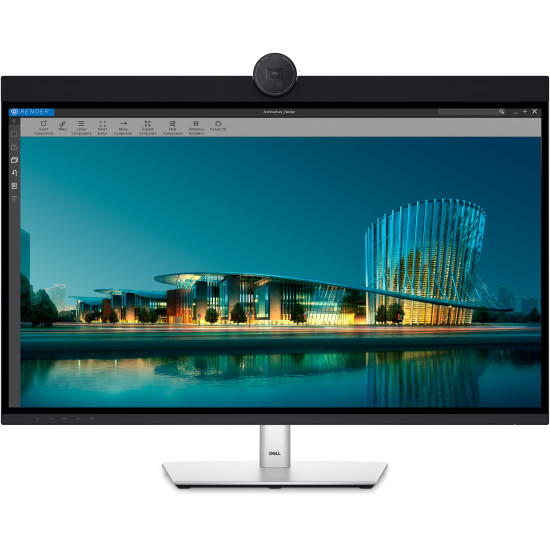 DELL UltraSharp U3224KBA LED display 80 cm (31.5") 6144 x 3456 pixels 6K Ultra HD LCD Black, Silver