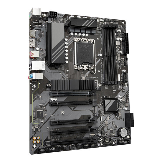 Mainboard|GIGABYTE|Intel B760 Express|LGA1700|ATX|Memory DDR5|Memory slots 4|4xPCI-Express 3.0 1x|1xPCI-Express 4.0 16x|2xM.2|1xHDMI|1xDisplayPort|4xUSB 2.0|1xUSB 3.2|1xUSB-C|1xPS/2|1xRJ45|3xAudio port|B760DS3H Mainboard|GIGABYTE|Intel B760 Express|LGA1700|ATX|Memory DDR5|Memory slots 4|4xPCI-Express 3.0 1x|1xPCI-Express 4.0 16x|2xM.2|1xHDMI|1xDisplayPort|4xUSB 2.0|1xUSB 3.2|1xUSB-C|1xPS/2|1xRJ45|3xAudio port|B760DS3H