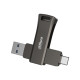 Dahua Technology USB-P629-32-32GB USB flash drive USB Type-A / USB Type-C 3.2 Gen 1 (3.1 Gen 1) Black Dahua Technology USB-P629-32-32GB USB flash drive USB Type-A / USB Type-C 3.2 Gen 1 (3.1 Gen 1) Black