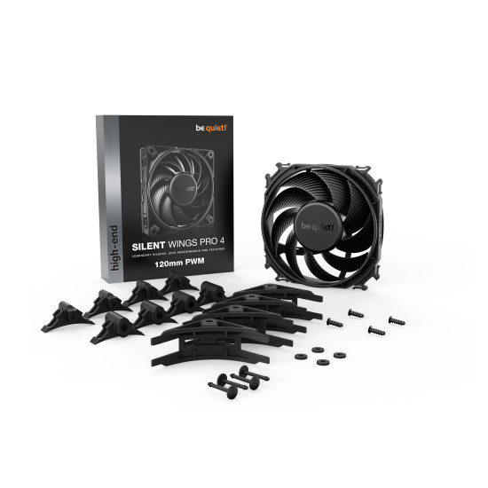 CASE FAN 120MM SILENT WINGS/PRO 4 BL098 BE QUIET CASE FAN 120MM SILENT WINGS/PRO 4 BL098 BE QUIET