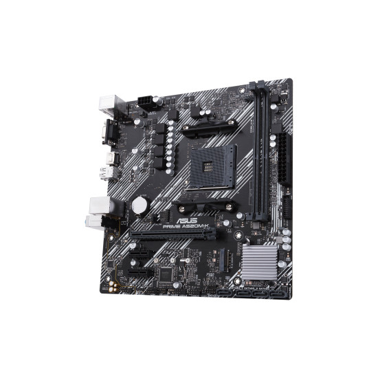 Mainboard|ASUS|AMD A520|SAM4|MicroATX|2xPCI-Express 3.0 1x|1xPCI-Express 3.0 16x|1xM.2|Memory DDR4|Memory slots 2|1x15pin D-sub|1xHDMI|2xUSB 2.0|4xUSB 3.2 type B|1xPS/2|3xStereo jack 3.5mm|1xRJ45|PRIMEA520M-K Mainboard|ASUS|AMD A520|SAM4|MicroATX|2xPCI-Express 3.0 1x|1xPCI-Express 3.0 16x|1xM.2|Memory DDR4|Memory slots 2|1x15pin D-sub|1xHDMI|2xUSB 2.0|4xUSB 3.2 type B|1xPS/2|3xStereo jack 3.5mm|1xRJ45|PRIMEA520M-K
