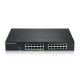 Zyxel GS1915-24EP Managed L2 Gigabit Ethernet (10/100/1000) Power over Ethernet (PoE) 1U Black Zyxel GS1915-24EP Managed L2 Gigabit Ethernet (10/100/1000) Power over Ethernet (PoE) 1U Black