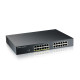 Zyxel GS1915-24EP Managed L2 Gigabit Ethernet (10/100/1000) Power over Ethernet (PoE) 1U Black Zyxel GS1915-24EP Managed L2 Gigabit Ethernet (10/100/1000) Power over Ethernet (PoE) 1U Black