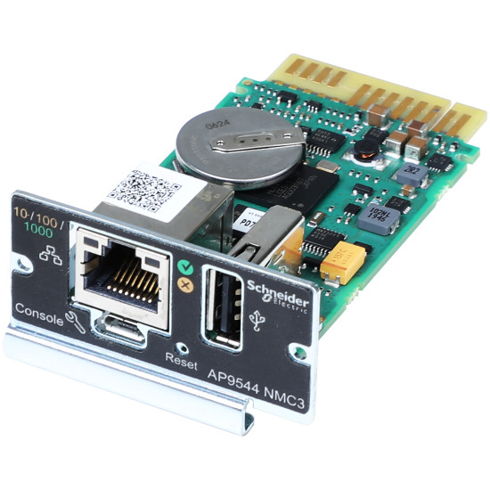 APC Network Management Card, Network Management Cards, for Easy UPS On-Line, 1-Phase, remotely monitor and manage the UPS APC Network Management Card, Network Management Cards, for Easy UPS On-Line, 1-Phase, remotely monitor and manage the UPS