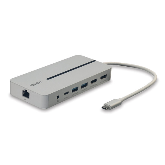 DST-Mx Duo USB-C Laptop/MacBook Mini Docking Station with Dual Display (4K) and 100W Pass-Through Charging DST-Mx Duo USB-C Laptop/MacBook Mini Docking Station with Dual Display (4K) and 100W Pass-Through Charging