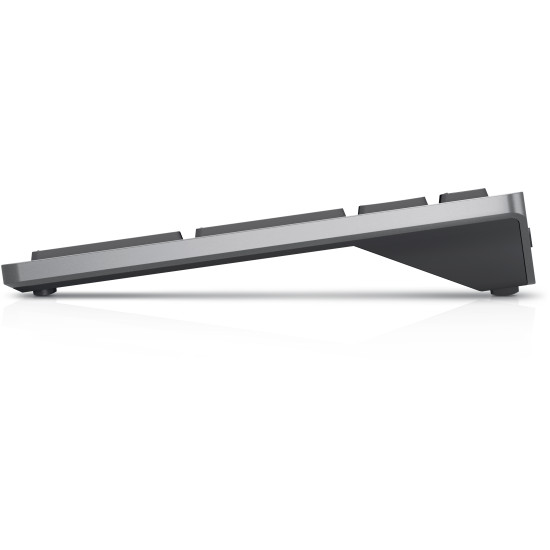 DELL KB740 keyboard Office RF Wireless + Bluetooth QWERTY US International Grey, Black