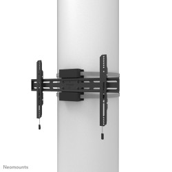 Neomounts WL30S-910BL16 TV pillar mount 40-75" - fixed - lockable - diam. 25-100 cm - portrait