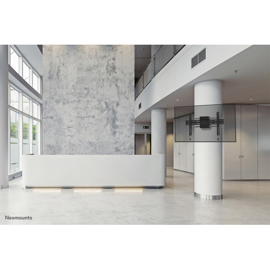 Neomounts WL30S-910BL16 TV pillar mount 40-75" - fixed - lockable - diam. 25-100 cm - portrait