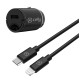 Celly CCMINILIGHT mobile device charger Smartphone Black Cigar lighter Auto Celly CCMINILIGHT mobile device charger Smartphone Black Cigar lighter Auto