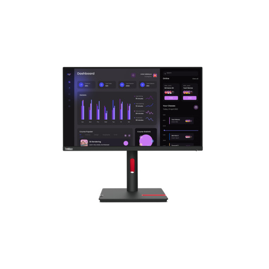 Lenovo ThinkVision T24i-30 LED display 60.5 cm (23.8") 1920 x 1080 pixels Full HD Black Lenovo ThinkVision T24i-30 LED display 60.5 cm (23.8") 1920 x 1080 pixels Full HD Black