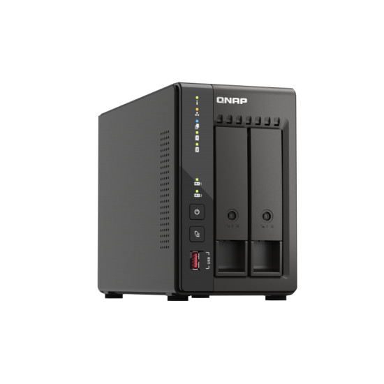 QNAP TS-253E NAS Tower Intel® Celeron® J6412 8 GB 0 TB QNAP QTS Black QNAP TS-253E NAS Tower Intel® Celeron® J6412 8 GB 0 TB QNAP QTS Black