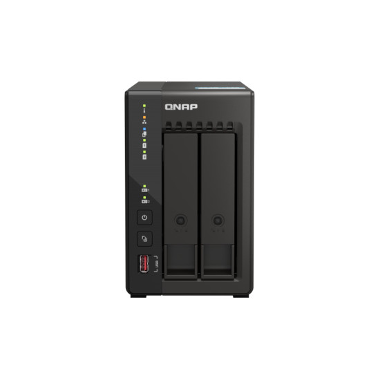 QNAP TS-253E NAS Tower Intel® Celeron® J6412 8 GB 0 TB QNAP QTS Black QNAP TS-253E NAS Tower Intel® Celeron® J6412 8 GB 0 TB QNAP QTS Black