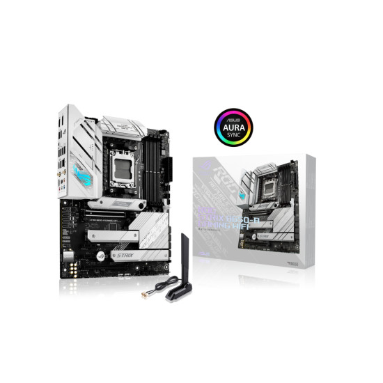 Mainboard|ASUS|AMD B650|SAM5|ATX|Memory DDR5|Memory slots 4|2xPCI-Express 4.0 1x|1xPCI-Express 4.0 16x|3xM.2|1xHDMI|1xDisplayPort|4xUSB 2.0|3xUSB 3.2|2xUSB-C|1xRJ45|5xAudio port|ROGSTRIXB650-AGAMWIFI Mainboard|ASUS|AMD B650|SAM5|ATX|Memory DDR5|Memory slots 4|2xPCI-Express 4.0 1x|1xPCI-Express 4.0 16x|3xM.2|1xHDMI|1xDisplayPort|4xUSB 2.0|3xUSB 3.2|2xUSB-C|1xRJ45|5xAudio port|ROGSTRIXB650-AGAMWIFI
